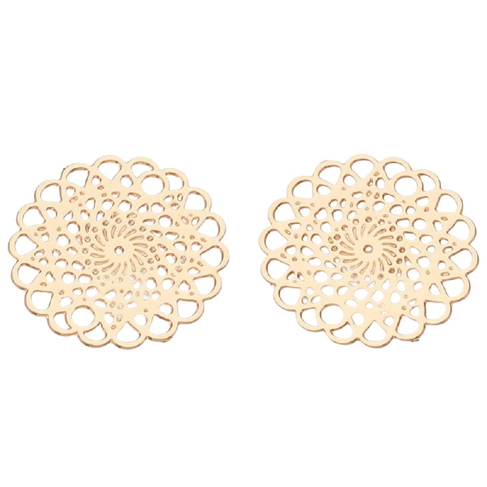 Sadingo Schmuckverbinder Blume des Lebens | 10 Stück, 13mm Fabrikverkauf
