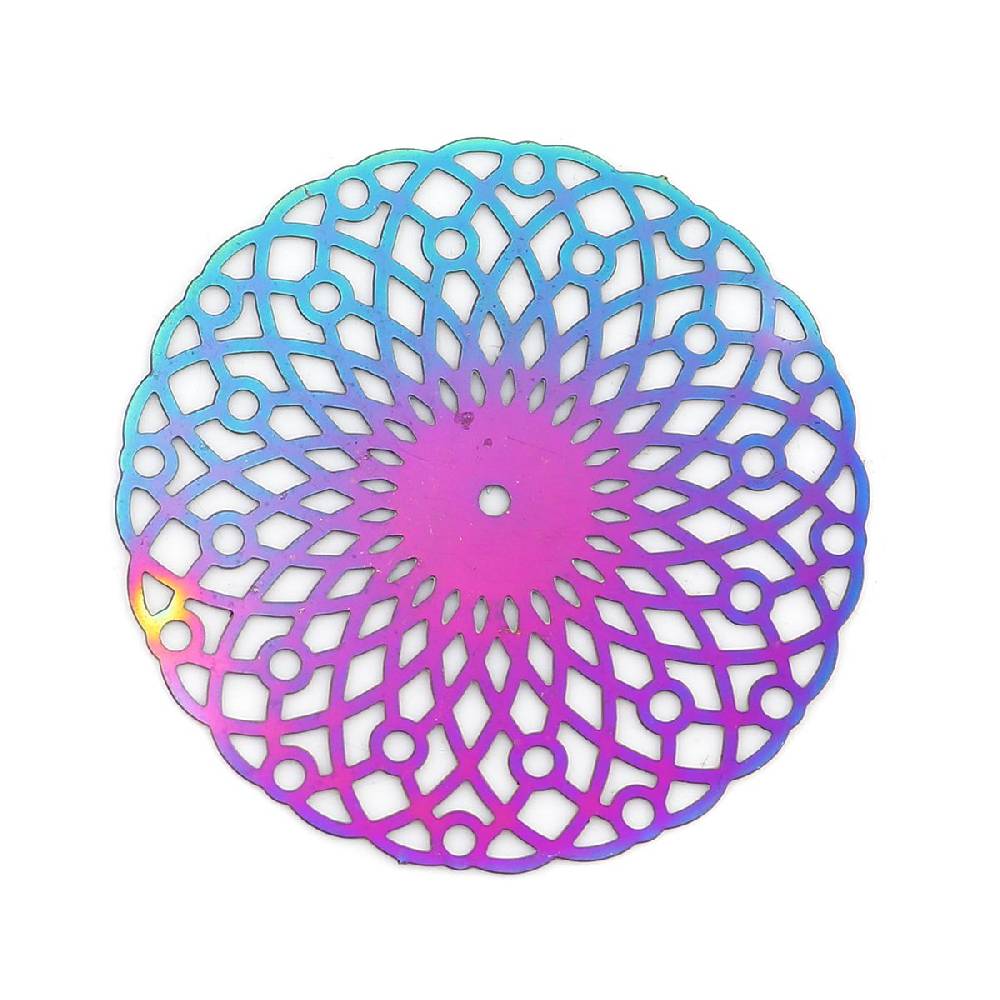 Sadingo Schmuckverbinder Mandala | 10 Stück, 31x30mm Blitzverkäufe