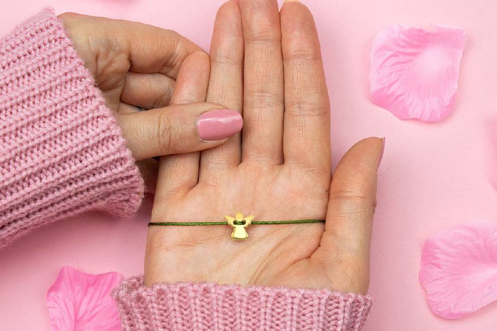 Sadingo Armband Geschenk für Mädchen, Schutzengel Bändchen Valentinstagsangebot