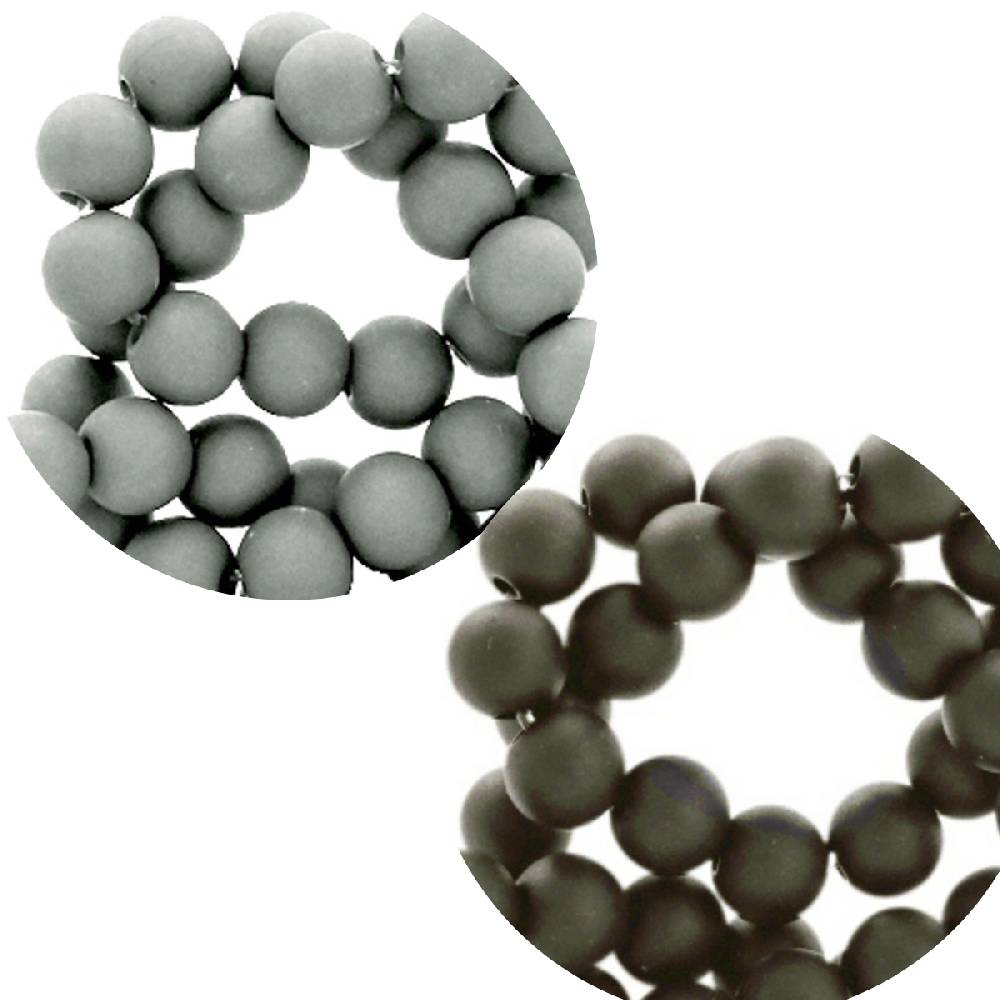 Sadingo Acrylperlen matt | 600 Stück, 6mm Saisonschlussverkauf