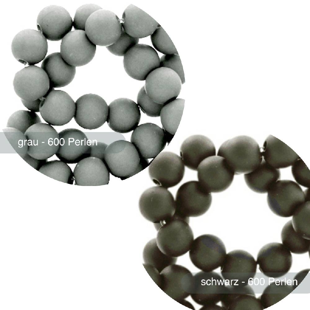Sadingo Acrylperlen matt | 600 Stück, 6mm Saisonschlussverkauf