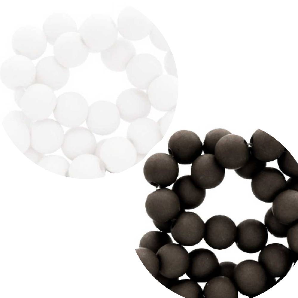Sadingo Acrylperlen matt | 400 Stück, 8mm Black Friday