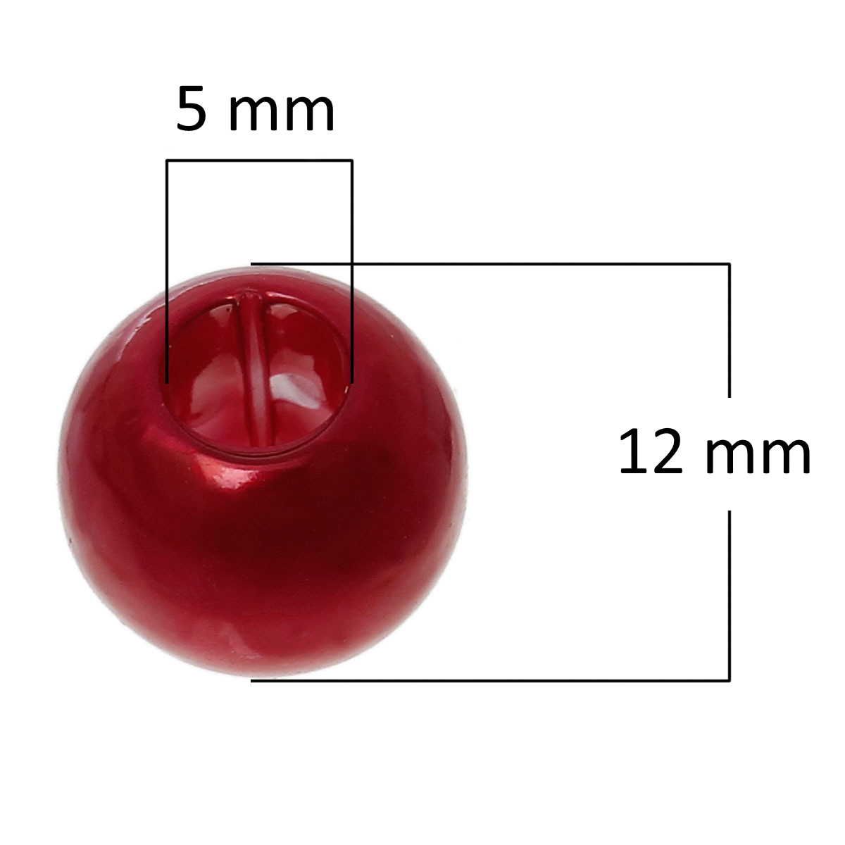 Sadingo Acrylperlen Bunt | 100 Stück, 12mm Exklusive Angebote