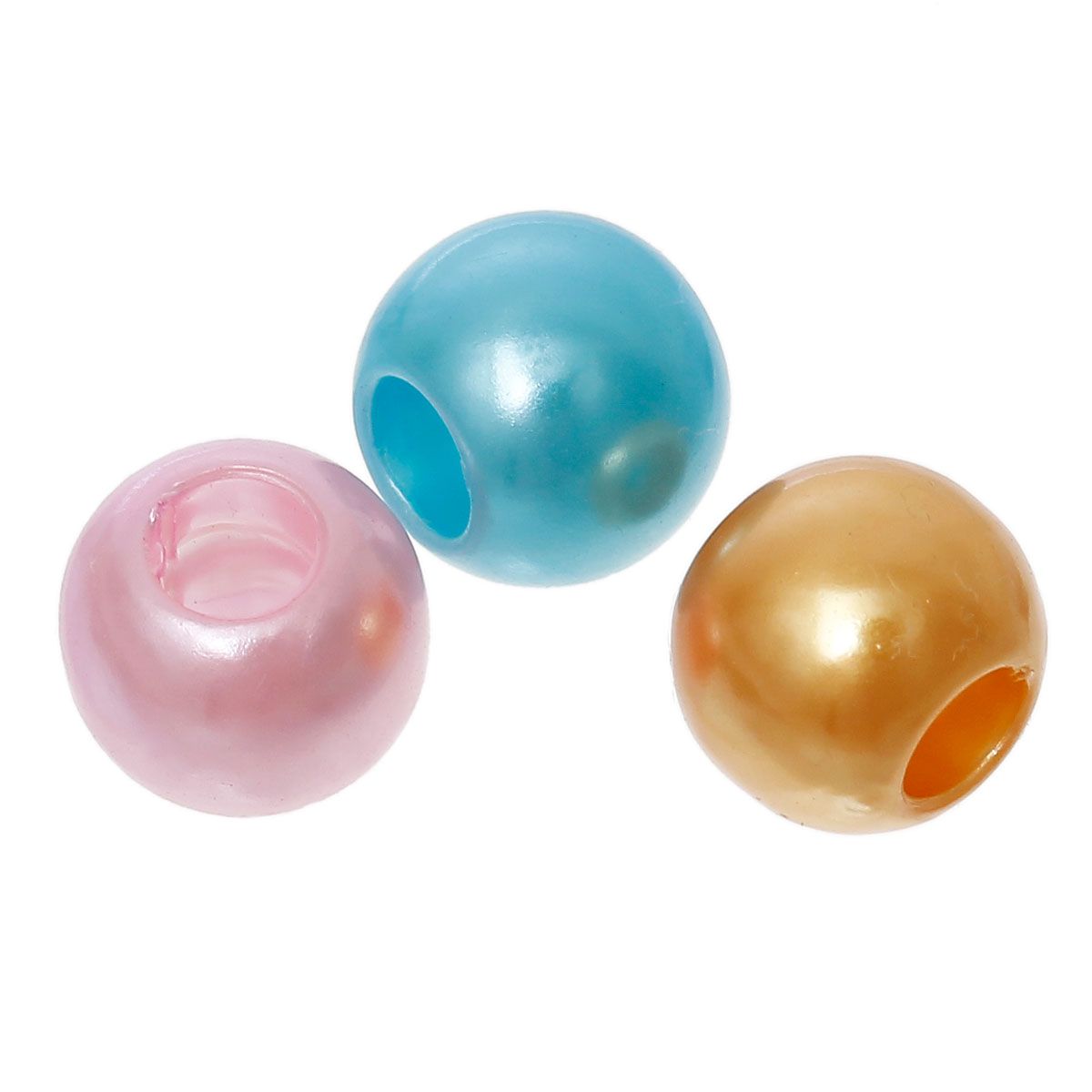 Sadingo Acrylperlen Bunt | 100 Stück, 12mm Exklusive Angebote