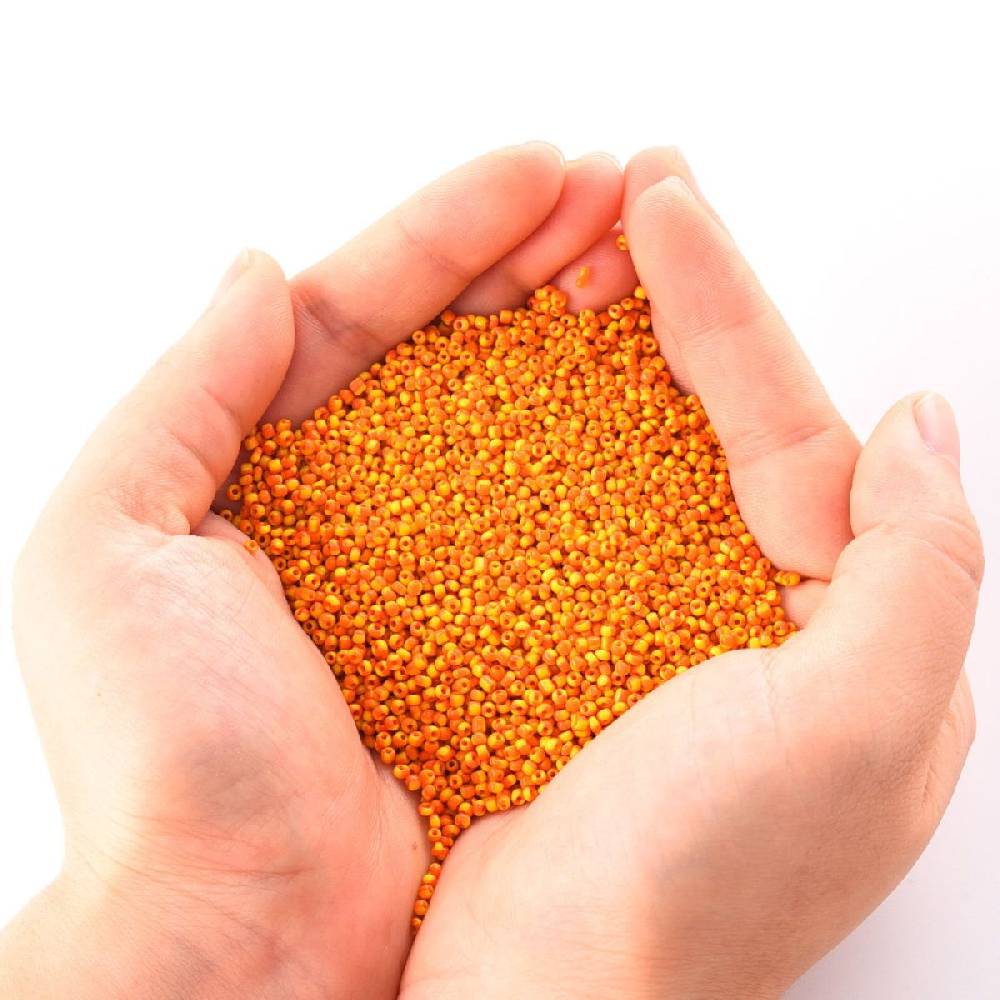 Sadingo Rocaillesperlen | 5 Farben je 16 Gramm, 1-1,5 mm Super Sparpreis