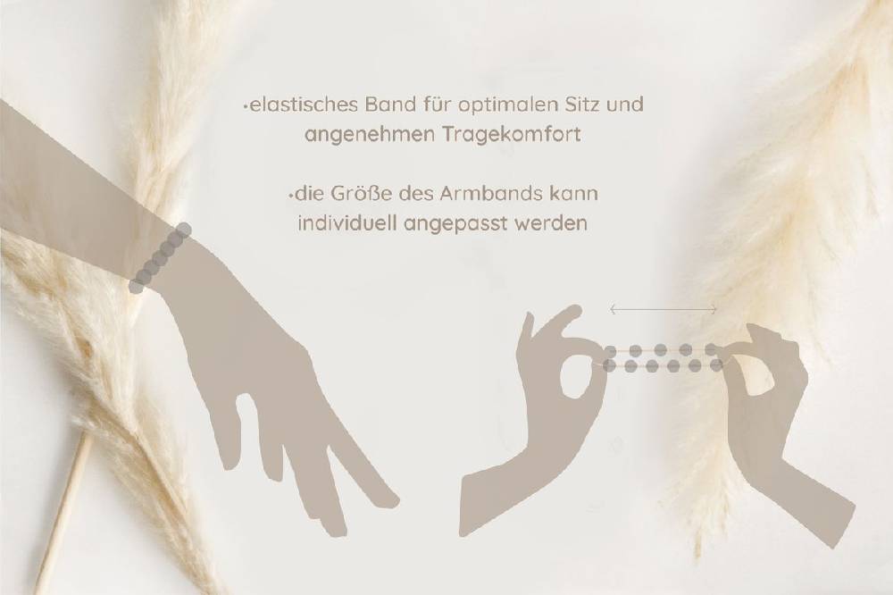 Sadingo Partnerarmband Set "SLEET" aus Jade Natursteinperlen Im Verkauf