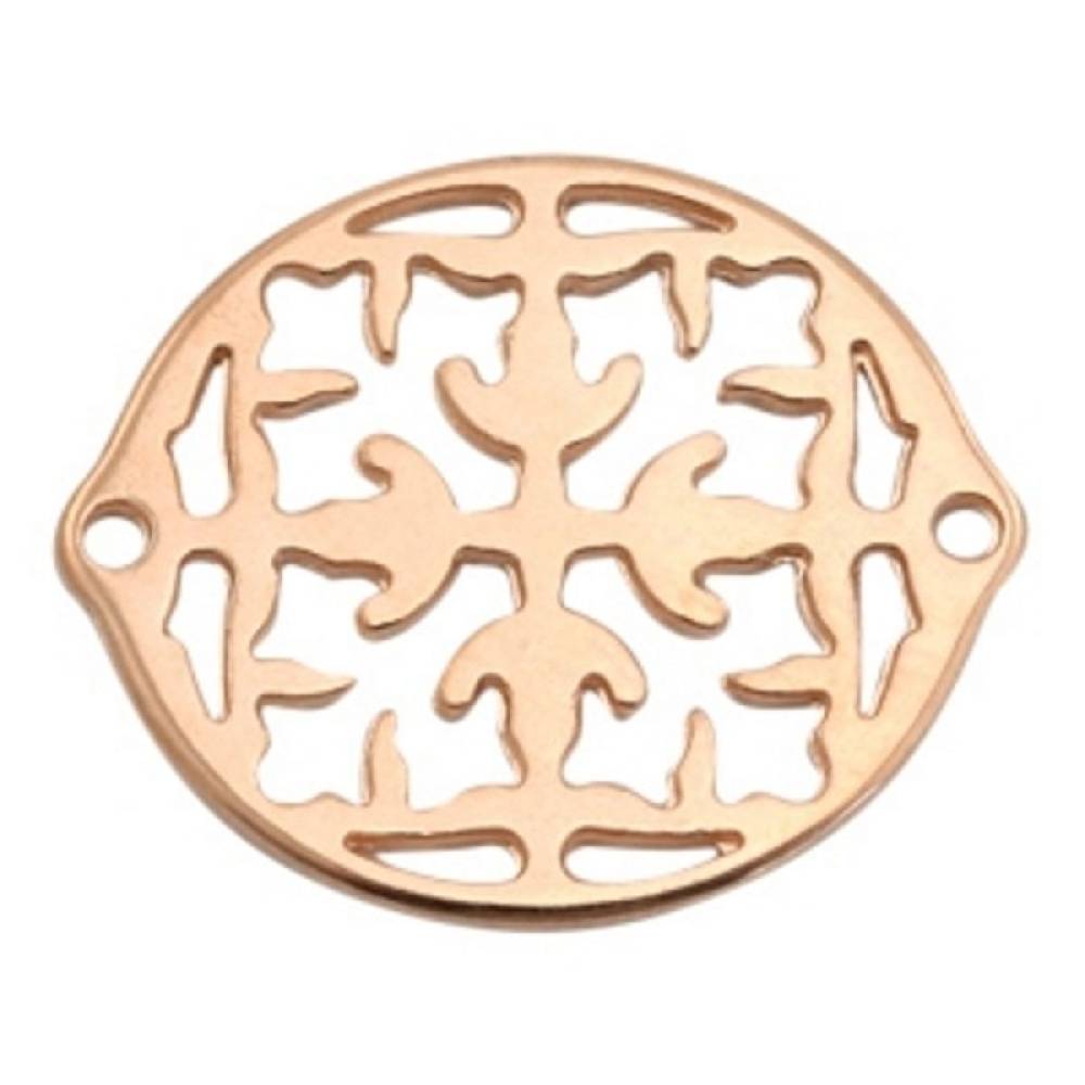 Sadingo Schmuckverbinder Ornament | 31x26 mm Fabrikverkauf