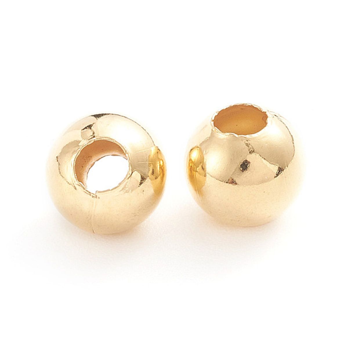 Sadingo Metallperlen | Edelstahl-Perlen in gold Lagerräumung