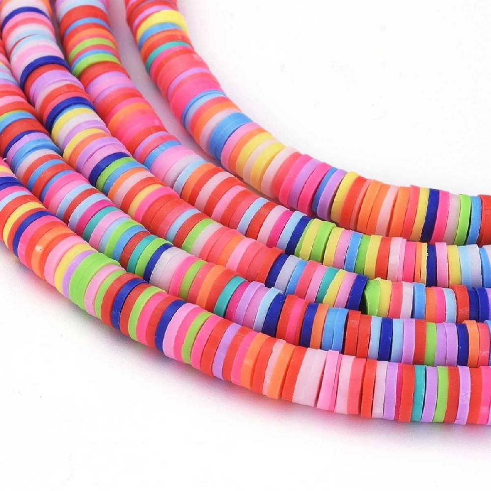 Sadingo Polymer Clay Perlen | 3900 Stk., 6mm, Katsuki Zeitlich begrenztes Angebot