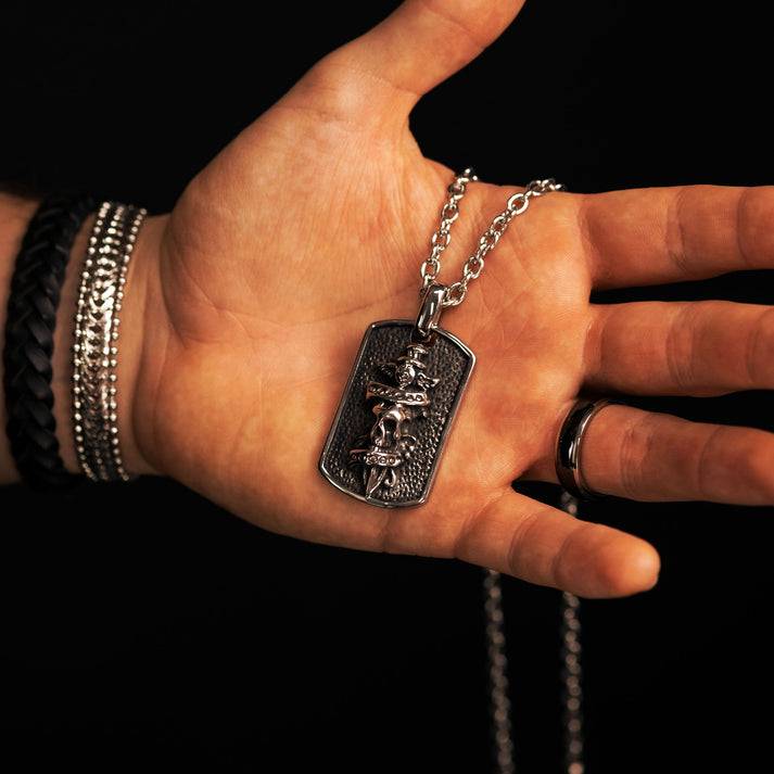 Save Brave Ankerkette Jack mit Anhänger Totenkopf Letzter Tag