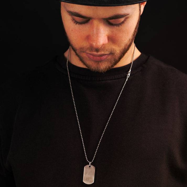 Save Brave Kugelkette Robert mit Dog Tag Anhänger Discount Store für neue Produkte