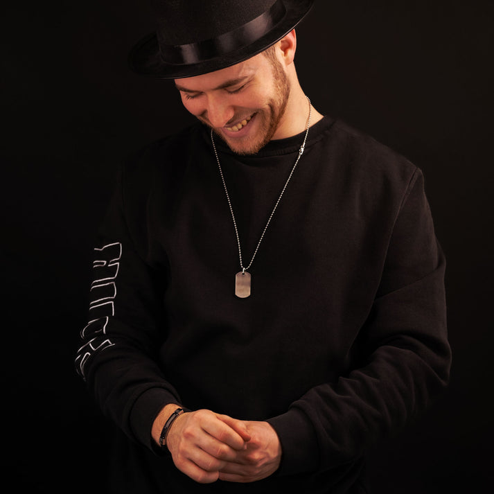 Save Brave Kugelkette Robert mit Dog Tag Anhänger Discount Store für neue Produkte