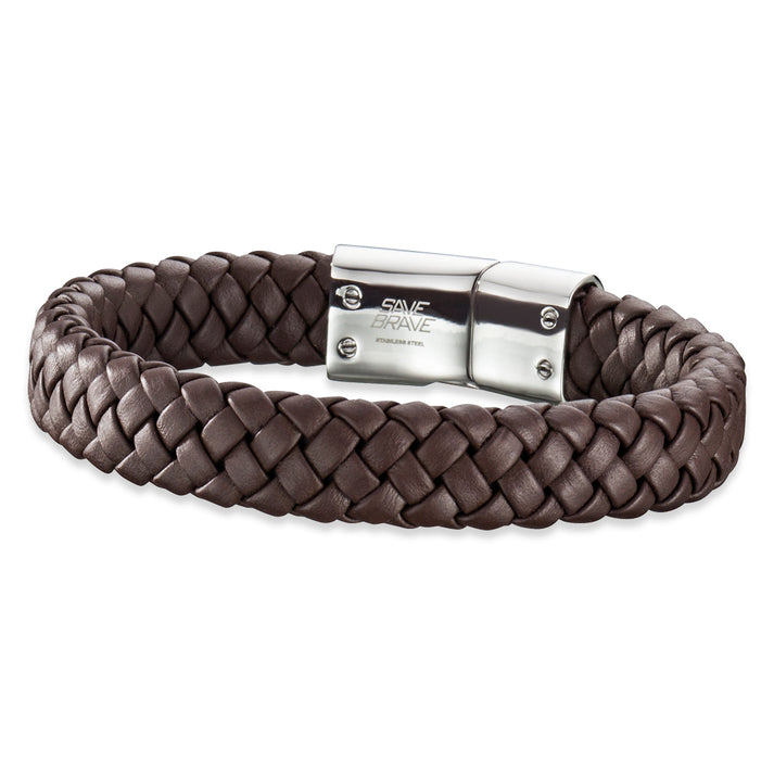 Save Brave Geflochtenes Lederarmband Harry Fabrikladen