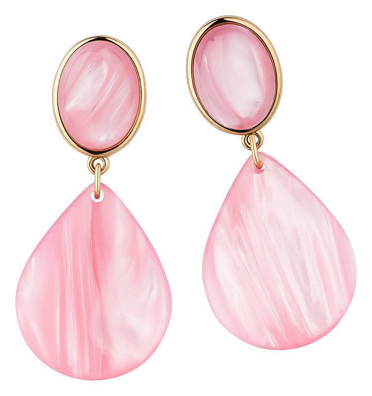 SchwesterSchwester Tropfen-Ohrringe in Rosa von AmuseToi Schlussverkauf
