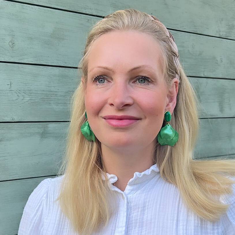 SchwesterSchwester Grüne Ohrringe mit Blütenblättern Begrenzte Freigabe
