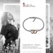 Silberdream SilberDream Armband Doppelherz Rose vergoldet 925er Silber Damen 18cm SDA2158T Blitzangebot