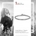 Silberdream SilberDream Armband Line matt/glänzend 925 Sterling Silber 18,5cm SDA452J Neuheiten