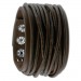 Silberdream SilberDream Lederarmband dunkelbraun Herren Leder Armband LAP010B Saisonale Angebote