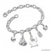 Silberdream SilberDream 925 Sterling Silber Charm Bettelarmband 20cm FC0103 Sonderangebote