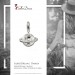 Silberdream SilberDream 925 Charm Weltkugel Armband Anhänger FC3081 Vierteljährliche Förderung