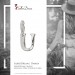 Silberdream SilberDream 925 Charm Buchstabe U Silber Armband Anhänger FC70U Kostenloser Versand international