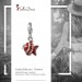Silberdream SilberDream Glitzer Charm Fisch rot Zirkonia Kristalle Anhänger GSC564R Black Friday Preise