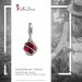 Silberdream SilberDream Charm Zirkonia Kugel rot Armband Anhänger FC200R Rabatte dieses Monats