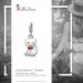 Silberdream SilberDream Charm Kätzchen weiß 925er Silber Armband Anhänger FC693 Online