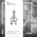 Silberdream SilberDream 925 Silber Charm Anhänger Mann & Frau FC3126 Verkauf