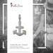 Silberdream SilberDream Charm Anker 925 Sterling Silber Armband Anhänger FC3146 Kostenloser Versand