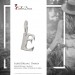 Silberdream SilberDream 925 Charm Buchstabe E Silber Armband Anhänger FC70E Limitierter Zeitrabatt