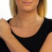 Silberdream SilberDream Collier Kette gedreht Rose vergoldet 925 Silber 45cm SDK22145E Sonderangebot