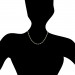 Silberdream GoldDream Collier Kette Plättchen 333 Gelbgold Damen 45cm GDK00345T Muttertagsangebot