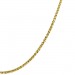 Silberdream SilberDream Collier Kette Zopf vergoldet 925 Silber Damen 45cm SDK21545Y Valentinstagsangebot