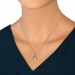 Silberdream SilberDream Halskette Süßwasser Perle weiß 925 Sterling Silber Damen SDK1548W Blitzangebot