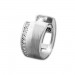 Silberdream SilberDream Creole Line Zirkonia weiß 925 Sterling Silber Damen SDO4306W Super Sparpreis