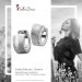 Silberdream SilberDream Creole Line Zirkonia weiß 925 Sterling Silber Damen SDO4306W Super Sparpreis