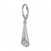 Silberdream SilberDream Ohrhänger Füllhorn Zirkonia weiß 925 Silber Ohrring SDO368M Wochenangebot