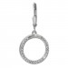 Silberdream SilberDream Ohrhänger Round Zirkonia weiß 925 Silber Ohrring SDO4428W Letzte 2 Tage