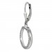 Silberdream SilberDream Ohrhänger Round Zirkonia weiß 925 Silber Ohrring SDO4428W Letzte 2 Tage