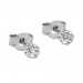 Silberdream SilberDream Ohrstecker 3er Zirkonia weiß, lila, rosa 925 Silber Ohrring SDS808 Letzter Tag