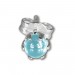 Silberdream SilberDream Ohrringe Kugel hellblau 925 Silber Ohrstecker SDO533H Nur für heute