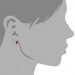 Silberdream SilberDream Ohrringe Zirkonia oval fuchsia 925er Ohrstecker SDO552D Vierteljährliche Förderung