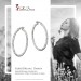 Silberdream SilberDream Creole Orient 4cm 925 Sterling Silber Damen Ohrring SDO67374 Clearance-Verkauf