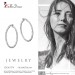 Silberdream SilberDream Creole Orient 4cm 925 Sterling Silber Damen Ohrring SDO67374 Clearance-Verkauf