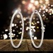 Silberdream SilberDream Creole Diamantschliff 4cm 925 Sterling Silber Damen Ohrring SDO67364 Kostenloser Versand international