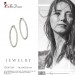 Silberdream SilberDream Creole Diamantschliff 4cm 925 Sterling Silber Damen Ohrring SDO67364 Kostenloser Versand international