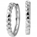Silberdream SilberDream Creole Dots 2,1cm 925 Sterling Silber Damen Ohrringe SDO4433J Begrenzt auf 3 Tage