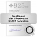 Silberdream SilberDream Ohrringe Creole glanz klein 10mm 925 Silber Creolen SDO8711 zollfrei