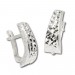 Silberdream SilberDream Ohrring Welle diamantiert 925 Silber Ohrstecker SDO314 Rabatte dieses Monats
